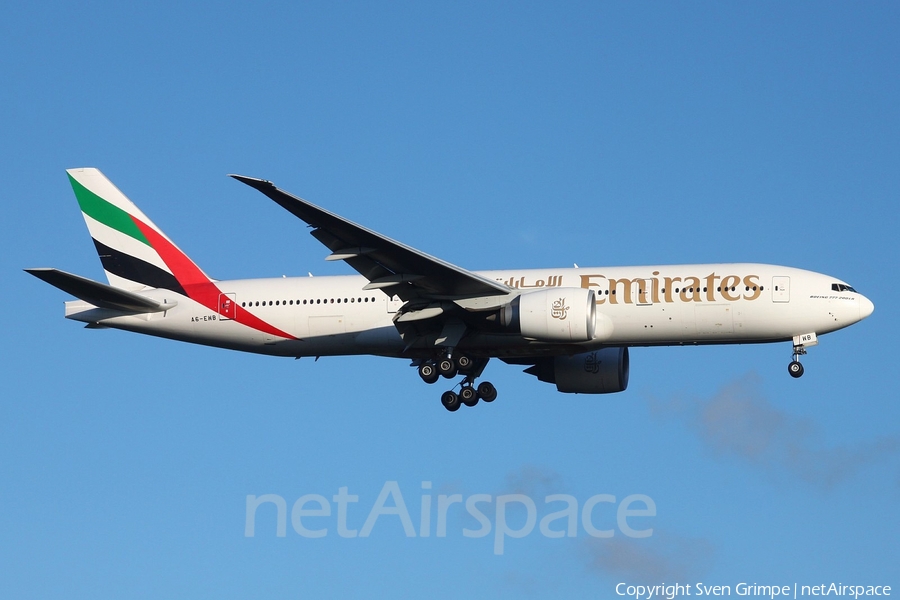 Emirates Boeing 777-21H(LR) (A6-EWB) | Photo 30390
