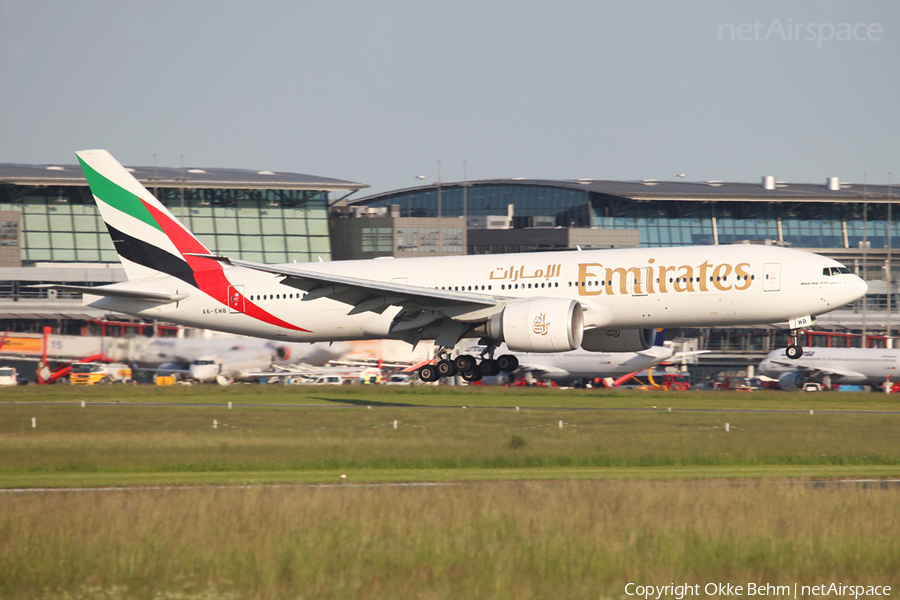 Emirates Boeing 777-21H(LR) (A6-EWB) | Photo 39205