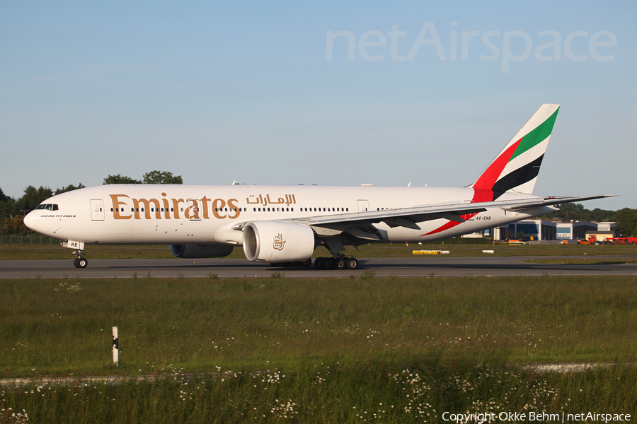 Emirates Boeing 777-21H(LR) (A6-EWB) | Photo 72228