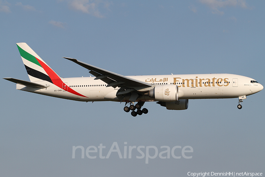 Emirates Boeing 777-21H(LR) (A6-EWB) | Photo 415616