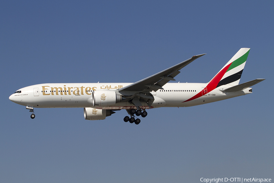 Emirates Boeing 777-21H(LR) (A6-EWB) | Photo 336869