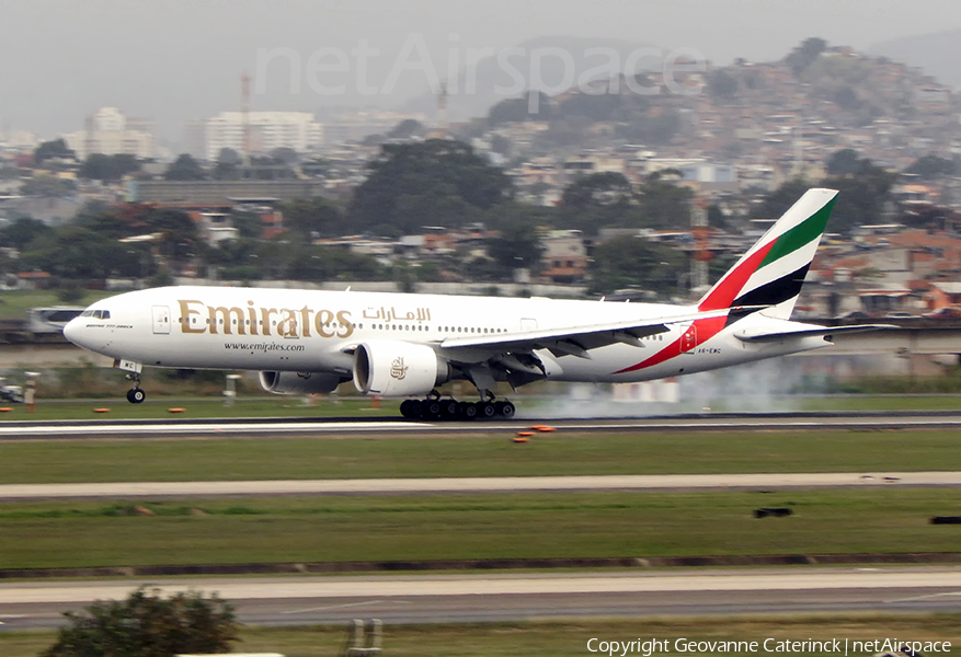 Emirates Boeing 777-21H(LR) (A6-EWC) | Photo 337196