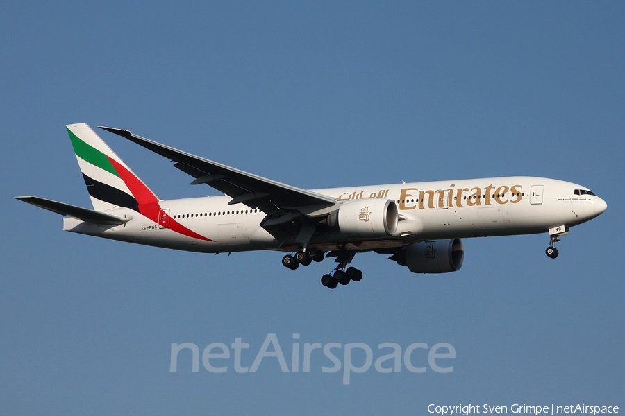 Emirates Boeing 777-21H(LR) (A6-EWC) | Photo 28622
