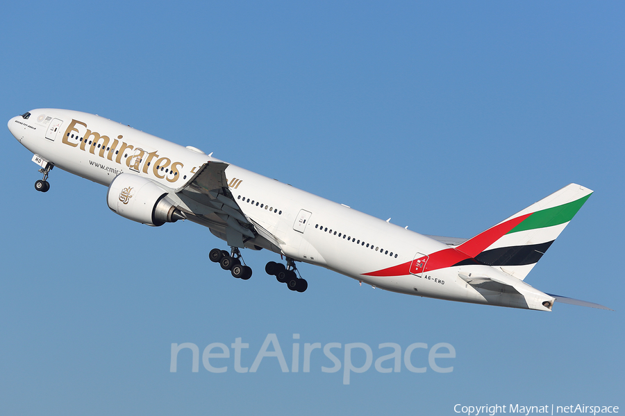 Emirates Boeing 777-21H(LR) (A6-EWD) | Photo 374710