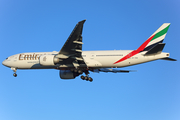 Emirates Boeing 777-21H(LR) (A6-EWD) at  Barcelona - El Prat, Spain