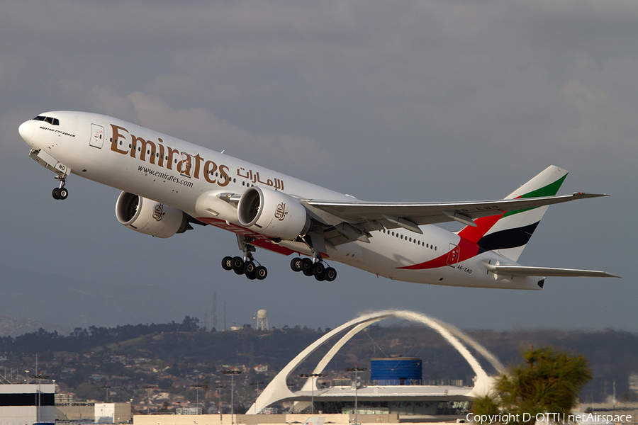 Emirates Boeing 777-21H(LR) (A6-EWD) | Photo 339627