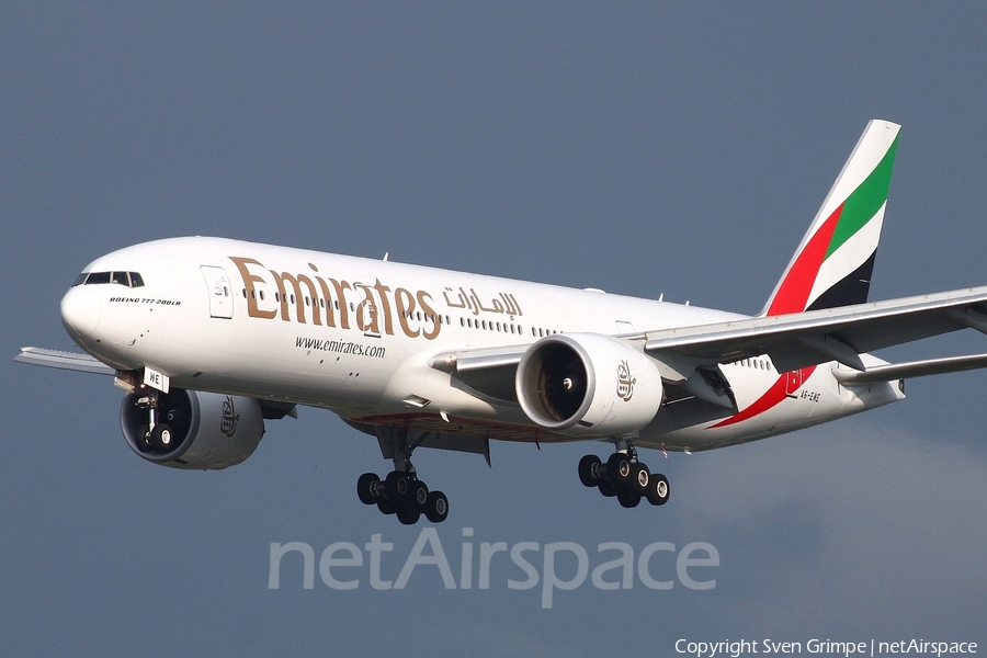 Emirates Boeing 777-21H(LR) (A6-EWE) | Photo 16161