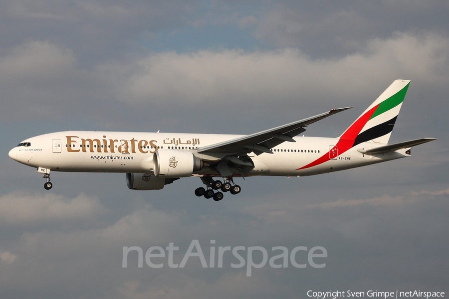 Emirates Boeing 777-21H(LR) (A6-EWE) | Photo 17430