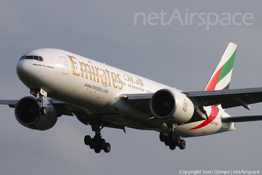 Emirates Boeing 777-21H(LR) (A6-EWE) | Photo 31167