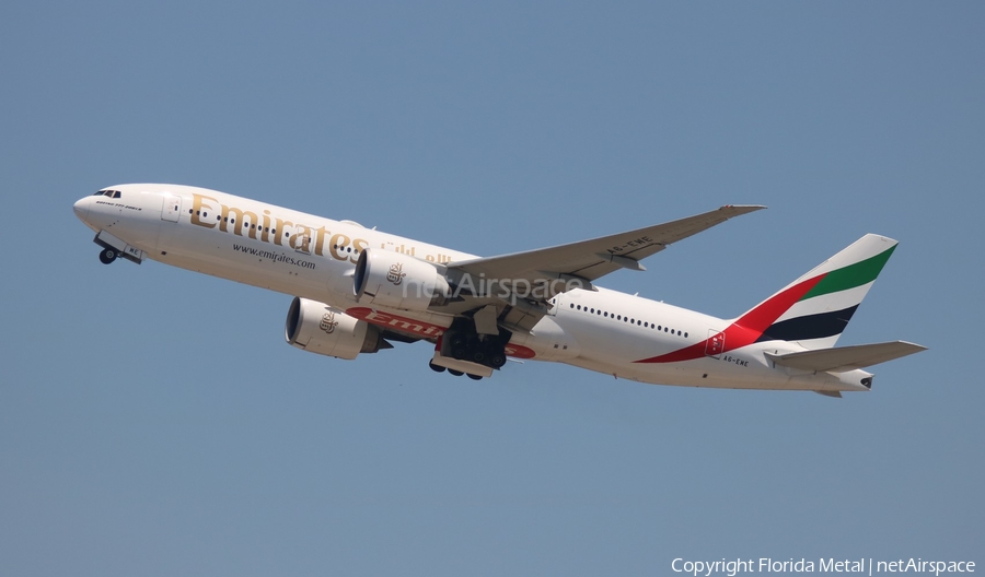 Emirates Boeing 777-21H(LR) (A6-EWE) | Photo 516261