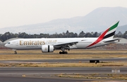 Emirates Boeing 777-21H(LR) (A6-EWE) at  Mexico City - Lic. Benito Juarez International, Mexico