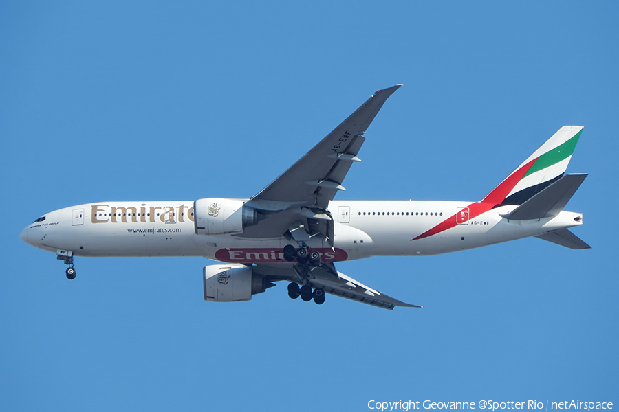 Emirates Boeing 777-21H(LR) (A6-EWF) | Photo 616175