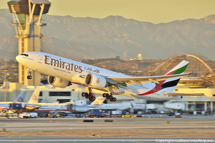 Emirates Boeing 777-21H(LR) (A6-EWF) | Photo 12996