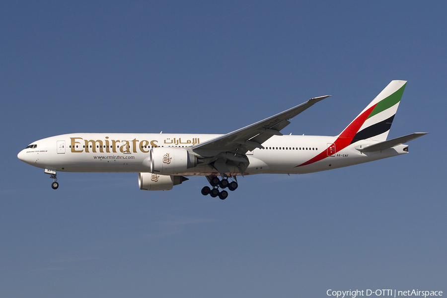Emirates Boeing 777-21H(LR) (A6-EWF) | Photo 278891