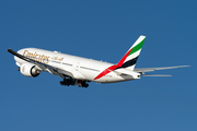 Emirates Boeing 777-21H(LR) (A6-EWG) at  Barcelona - El Prat, Spain
