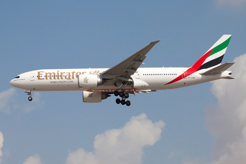 Emirates Boeing 777-21H(LR) (A6-EWG) at  Dubai - International, United Arab Emirates