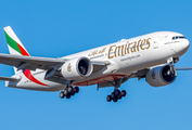 Emirates Boeing 777-21H(LR) (A6-EWH) at  Dallas/Ft. Worth - International, United States