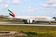 Emirates Boeing 777-21H(LR) (A6-EWH) at  Luqa - Malta International, Malta