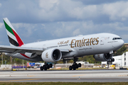 Emirates Boeing 777-21H(LR) (A6-EWI) at  Ft. Lauderdale - International, United States