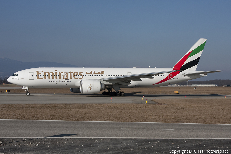 Emirates Boeing 777-21H(LR) (A6-EWI) | Photo 376845