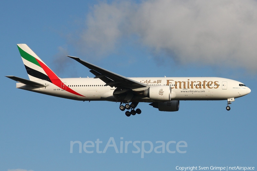 Emirates Boeing 777-21H(LR) (A6-EWI) | Photo 16932