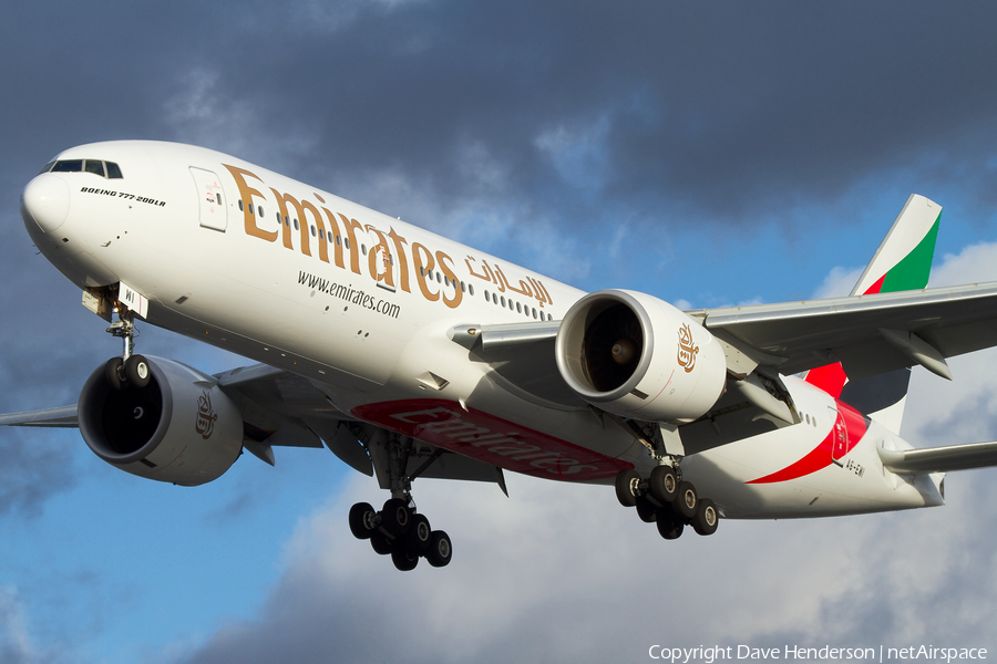Emirates Boeing 777-21H(LR) (A6-EWI) | Photo 3430