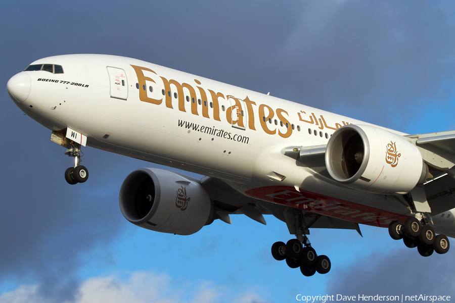 Emirates Boeing 777-21H(LR) (A6-EWI) | Photo 3431