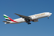 Emirates Boeing 777-21H(LR) (A6-EWJ) at  Barcelona - El Prat, Spain