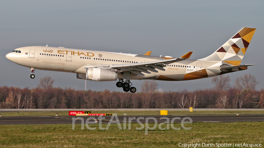 Etihad Airways Airbus A330-243 (A6-EYF) | Photo 355705