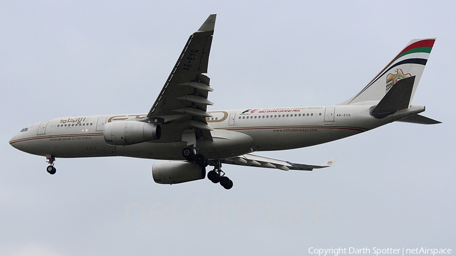 Etihad Airways Airbus A330-243 (A6-EYG) | Photo 211948