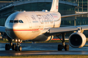 Etihad Airways Airbus A330-243 (A6-EYK) at  Dublin, Ireland