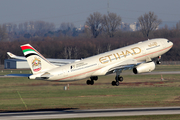 Etihad Airways Airbus A330-243 (A6-EYK) at  Dusseldorf - International, Germany