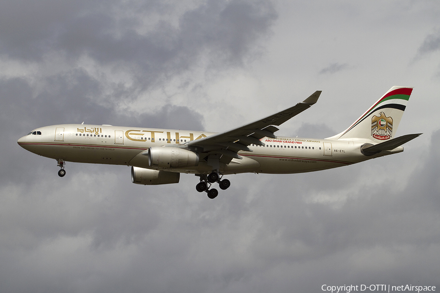 Etihad Airways Airbus A330-243 (A6-EYL) | Photo 300831