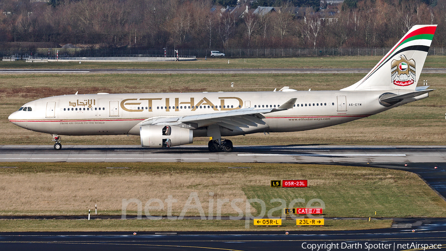 Etihad Airways Airbus A330-243 (A6-EYM) | Photo 254205