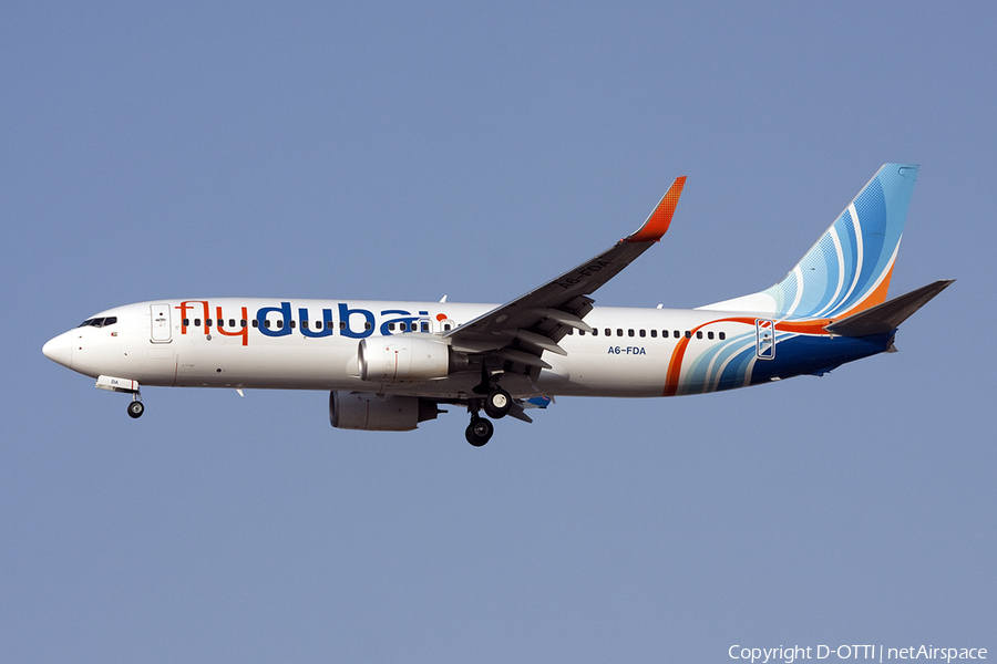 Flydubai Boeing 737-8KN (A6-FDA) | Photo 285790