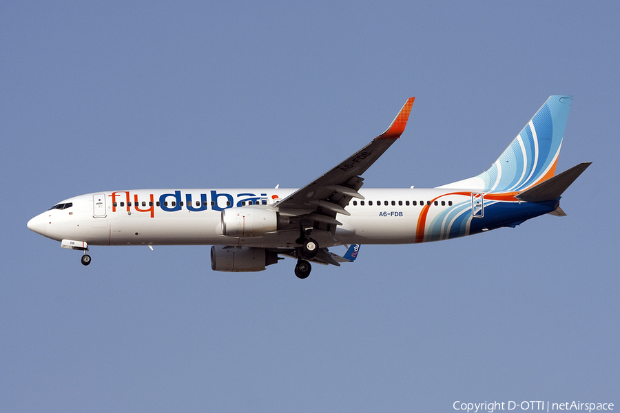 Flydubai Boeing 737-8GQ (A6-FDB) | Photo 285789