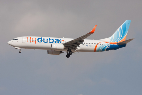 Flydubai Boeing 737-8KN (A6-FDU) at  Dubai - International, United Arab Emirates