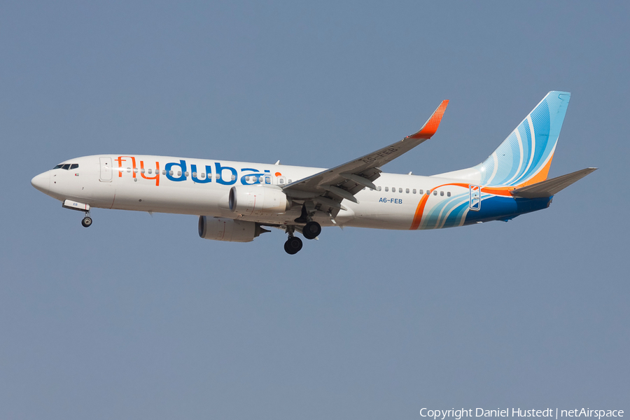 Flydubai Boeing 737-8KN (A6-FEB) | Photo 530979