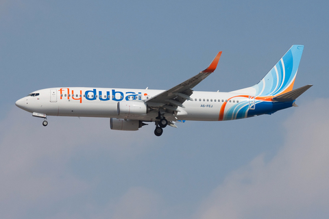 Flydubai Boeing 737-8KN (A6-FEJ) at  Dubai - International, United Arab Emirates