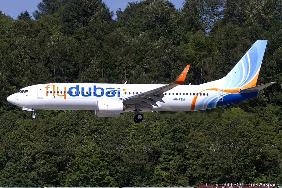 Flydubai Boeing 737-8KN (A6-FEM) | Photo 446566