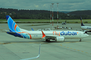 Flydubai Boeing 737-8 MAX (A6-FMU) at  Krakow - Pope John Paul II International, Poland