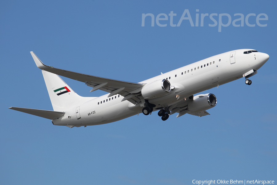 United Arab Emirates Government (Dubai) Boeing 737-8KN (A6-FZZ) | Photo 254072