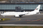 United Arab Emirates Government (Dubai) Boeing 737-8KN (A6-FZZ) at  Bergen - Flesland, Norway