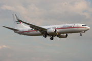 United Arab Emirates Government (Dubai) Boeing 737-8AJ(BBJ2) (A6-HEH) at  London - Heathrow, United Kingdom