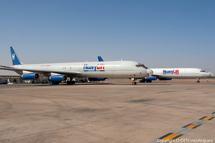 HeavyLift International Airlines Douglas DC-8-63(AF) (A6-HLC) | Photo 286469