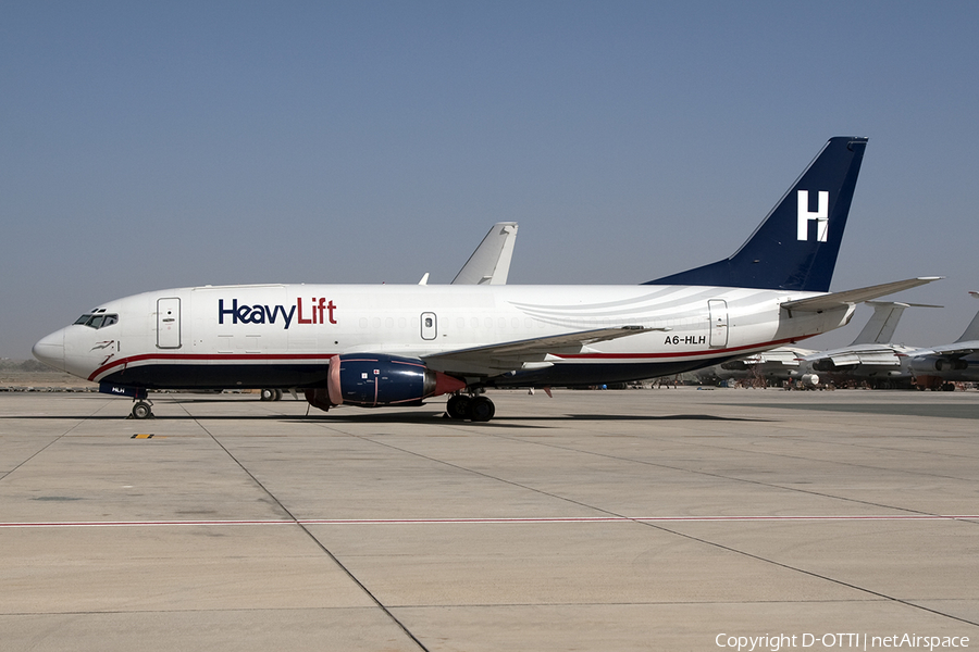 HeavyLift International Airlines Boeing 737-3G7(SF) (A6-HLH) | Photo 286480