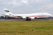 United Arab Emirates Government (Dubai) Boeing 747-48E (A6-HMM) at  Hamburg - Fuhlsbuettel (Helmut Schmidt), Germany