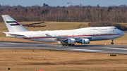 United Arab Emirates Government (Dubai) Boeing 747-48E (A6-HMM) at  Hamburg - Fuhlsbuettel (Helmut Schmidt), Germany