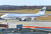 United Arab Emirates Government (Dubai) Boeing 747-48E (A6-HMM) at  Hamburg - Fuhlsbuettel (Helmut Schmidt), Germany