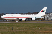 United Arab Emirates Government (Dubai) Boeing 747-48E (A6-HMM) at  Hamburg - Fuhlsbuettel (Helmut Schmidt), Germany